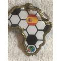 Football Spain South Africa World Cup 2010 Metal Keyring (NOS)