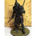 Lord of the Rings - Helmeted Mordor Orc - Eaglemoss Lead Piece - +- 6cm 2004 (NOS)
