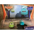 Cars Supercharged - Mike & Sulley - Disney Pixar (Die Cast) Mattel