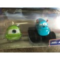 Cars Supercharged - Mike & Sulley - Disney Pixar (Die Cast) Mattel
