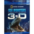 Blu-ray - National Geographoc - Sea Monsters 3-D ( No 3d glasses included)