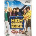 Wii - Disneys High School Musical Sing It