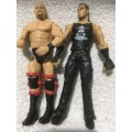 Job Lot 3 of 2 WWE action Figure +-18cm