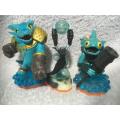 Job lot 4 of 3 Skylanders Characters (Cosmetic Damage) - See pictures