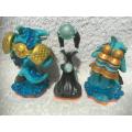 Job lot 4 of 3 Skylanders Characters (Cosmetic Damage) - See pictures