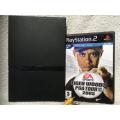 Playstation 2 - Black Slim Line Console c/w 1 x Original Controller, AV Cable PSU and 1 x Game