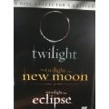 DVD - Twilight SAGA (3 Films - Twilight - New Moon And Eclipse)