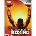 Wii - Showtime Championship Boxing