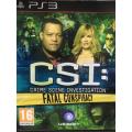 PS3 - CSI Crime Scene Investigation Fatal Conspiracy