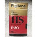 Fujitone E-180 VHS Video Cassette (New Sealed) (NOS)