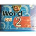 Jeremy Mansfield`s A Word or 2 board Game bassed on His TV Show (As New)
