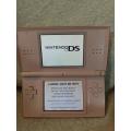 Nintendo DS Lite Pink, c/w Stylus, Generic Charger + Harry Potter Cartridge.