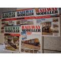 Job Lot of 5 Railway Modeller Magazines See Pictures for Issues