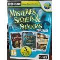 PC - Mysteries Secrets & Shadows Triple Pack  - Hidden Object Game