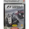 PS2 - Formula One 2003 - Platinum