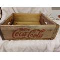 Vintage Coca Cola Crate circa 1960`s