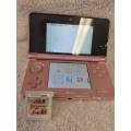 Nintendo 3DS  Stylus, Charger + Animal Crossing cartridge - No Memory Card