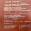 CD - The 1999 Manchester United Squad - Lift It High (All About Belief) Single