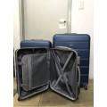 Set of 3 Suitcases Travel Trolley Luggage,ABS with Universal Wheels