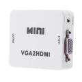 Mini RCA VGA to HDMI Converter Adapter Composite AV2HDMI Converter 1080P HDTV DVD