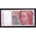 SWITZERLAND BANK - 10 FRANK NOTE IN UNC CONDITION AS PER SCAN