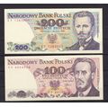 POLAND - 5 X NOTES IN GOOD CONDITION - 1982 AND 1988