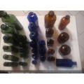 Old antique poison bottles. X 30.-