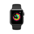 Apple Watch Series 3 - Like Brand New - 38mm GPS Space Grey Aluminium Case with Black Sport Band