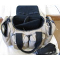 CAMERA BAG : 40X21X21CM : CPC USA : 2 SMALL POCKETS IN FRONT NOT INCLUDED IN MEASUREMENTS