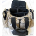 CAMERA BAG : 40X21X21CM : CPC USA : 2 SMALL POCKETS IN FRONT NOT INCLUDED IN MEASUREMENTS