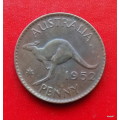 1952 AUSTRALIAN ONE PENNY