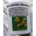 History of the Rugby Springbok 1963-1964 Limited Edit  Mug