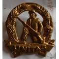 SADF Citizen Force Infantry (Skiet Kommando) metal beret badge (post 1963)