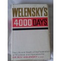 Welensky`s 4000 Days - Sir Roy Welensky - Hardcover 1964