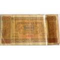 100 Drachmai 1941 Greece Banknote, 1941-07-1  Greek 1941 Banknote - 100 Apaxmai Ekaton Note