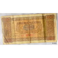 100 Drachmai 1941 Greece Banknote, 1941-07-1  Greek 1941 Banknote - 100 Apaxmai Ekaton Note