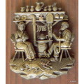 Vintage - Dutch Motto - Wooden Wall Hanging -
