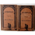 Anthropology vol 1 and 2 by Sir E.B Tylo Kt  - Hardcover  1930