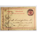 Deutschland - Postkarte-Weltpostverein - Postally used - Hamburg 25-11-1891 to Glasgow