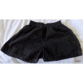 SA ARMY(SADF) - PT Shorts (Black) Label Faded (Small or Medium)