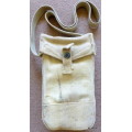 MILITARY CANVAS BAG WITH SHOULDER STRAP - MARKED - ZL and T LTD 1941