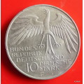 1972 F - 10 DEUTSCHE MARK - Non-circulating coin : 1972 Olympic Games in Munich Silver (.625)