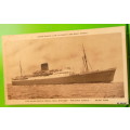 Vintage Postcard - Union-Castle Royal Mail Steamer `Pretoria Castle`   28705 tons