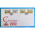 1992 - Jersey - FDC - Christmas (Parish Churches III)