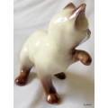 Vintage Porcelain Cat Ornament with No makers mark