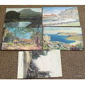 5 Vintage PostCards - Cape Town and surrounds - Not postally used.