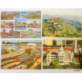 Vintage Post Cards -  4 x Durban and Natal 1970`s