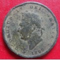 British Coins - One Penny - 1826 - King George IV - Copper
