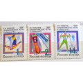 RUSSIA 1992 - Olympic Games - 3 stamps Mint