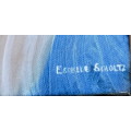 Estelle Scholtz - Oil on Canvas - Veiled Lady